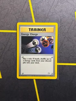 Energy Charge 85/111 - Pokemon TCG Neo Genesis Unlimited Rare Card WOTC VLP - Image 1