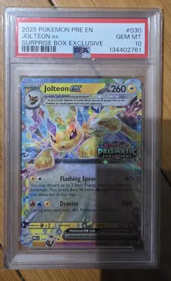 PSA 10 Set of Prismatic Evolutions Stamped Promos Cards Pokemon Umbreon (All 9) - Image 4