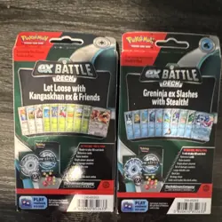 Pokemon ex Battle Deck Kangaskhan & Greninja 2 Decks English 60 Cards - Image 2