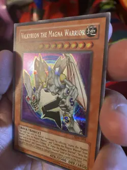 Yugioh Valkyrion The Magna Warrior SDD-001 Limited Edtion Secret Rare - MP - Image 4