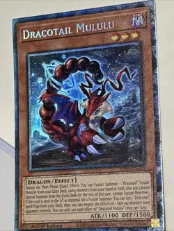 yugioh dracotail mululu collector's rare jush-en005 jush - Image 2