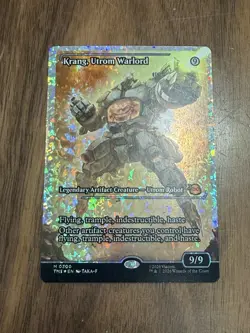 Krang, Utrom Warlord (Showcase) (Fracture Foil) Teenage Mutant Ninja Turtles... - Image 1