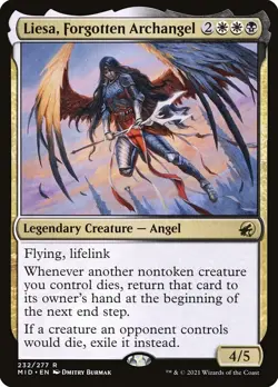 MTG Liesa, Forgotten Archangel ** Innistrad: Midnight Hunt ** English (NM) - Image 1
