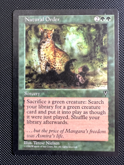 Natural Order Visions Pre-Owned NM MTG rare - Image 1