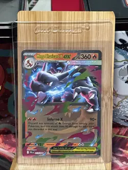 Mega Charizard X ex 013/094 Phantasmal Flames ME02 NM Pokemon Card - Image 1