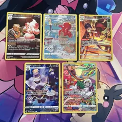 Pokemon TCG | Brilliant Stars Trainer Gallery TG X5 Card Bundle - Image 1