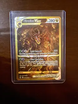 Giratina VSTAR Crown Zenith: Galarian Gallery Holo Gold Card GG69/GG70 Near Mint - Image 1