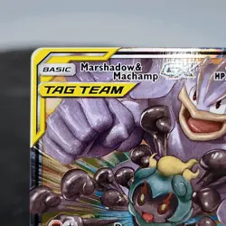 Marshadow+Machamp GX 82/214 Unbroken Bonds Tag Team Pokemon TCG NEAR MINT ✨ - Image 3