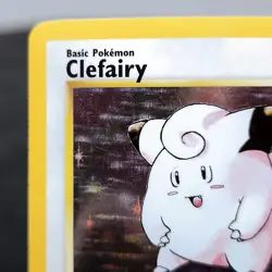 Clefairy 5/102 Base Set Holo Rare Unlimited Vintage WOTC 1999 Pokemon NM - Image 3