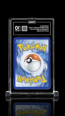 TAG 10 CHARIZARD EX #161 2024 POKEMON SVP EN BLACK STAR PROMO RANK #1 - Image 2