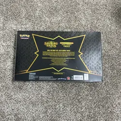 SEALED! Pokemon Shining Fates Premium Collection Shiny Crobat Box (7 Packs) - Image 2