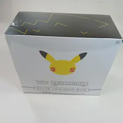 POKEMON CELEBRATIONS ELITE TRAINER BOX 25th Anniversary 2021 NEW SEALED - Image 1