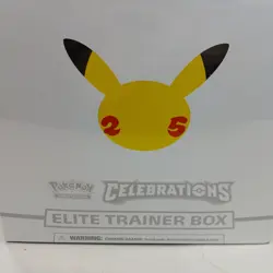 POKEMON CELEBRATIONS ELITE TRAINER BOX 25th Anniversary 2021 NEW SEALED - Image 2