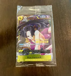 Boa Hancock (OP15 Release Event Winner) P-115 One Piece SEALED RARE PROMO - Image 1