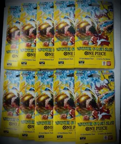 One Piece TCG OP15-EB04 Lot Of 10 Sleeve Booster English - Image 1