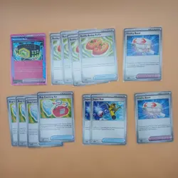 Pokemon TCG Festival Lead Player Built 60 Card Deck with Iono Deck Box Dipplin - Image 5