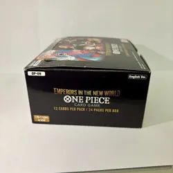 One Piece TCG Emperors in the New World OP-09 Sealed Booster Box English - Image 5