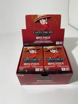 Bandai One Piece CCG Carrying On His Will Booster Box OP-13 Monkey D. Luffy - Image 1