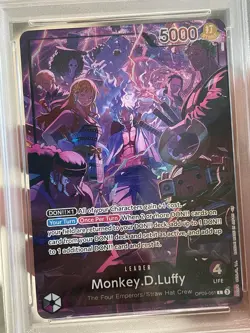 One Piece TCG Monkey.D.Luffy 2nd Anniversary Promo - OP09-061 (PSA 10 GEM MINT) - Image 2