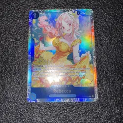Rebecca OP15-053 Super Rare Adventure on Kami's Island One Piece NM - Image 1