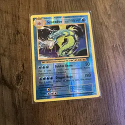 Pokemon Gyarados TCG Reverse Holo Rare Card 34/108 Evolutions XY - Image 1