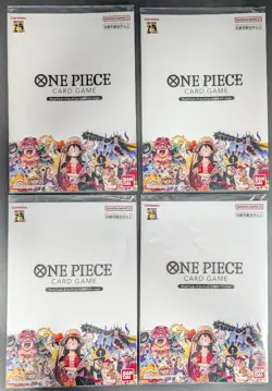 Lot (4) ONE PIECE Card Game Premium Card Collection 25th Anniversary Edition 76 - Image 1