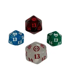 Lot Of 4 MTG Magic The Gathering Spindown Dice D20 - Image 1