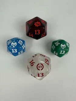 Lot Of 4 MTG Magic The Gathering Spindown Dice D20 - Image 2