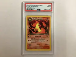Pokemon Team Rocket 1st Edition DARK RAPIDASH PSA 9 (7357) Graded Power - Image 1