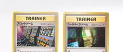 Pokemon card Trainer 2 Set Card Flip Game, Arcade Game Japanese LP Neo Genesis - Image 3