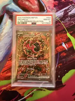 Pokemon 2025 Oricorio ex 024 Full Art Ultra-Premium Collection GEM MINT PSA 10 - Image 1