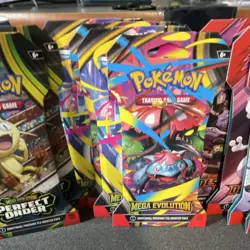 Pokemon TCG Mega Evolution Destined Rivals Perfect Order Booster Pack - Image 3