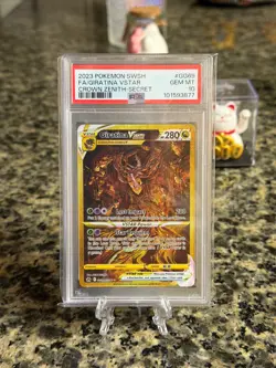 Giratina Vstar PSA 10 - GG69/GG70 - Gold Alt Art - Crown Zenith - Pokemon - Image 1