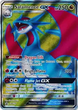 Salamence GX - SM139 - SM Black Star Promo LP, English Pokemon Promos - Image 1
