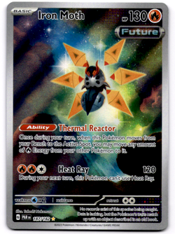 Iron Moth 187/182 Illustration Rare | Pokemon TCG: Paradox Rift | NM (US) - Image 1