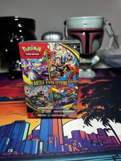 Pokemon TCG Mega Evolution Booster Bundle 6 Packs NEW & FACTORY SEALED - Image 1