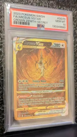 Pokemon Crown Zenith Gold VSTAR Set GG67 GG68 GG69 GG70 PSA 10 - Image 2