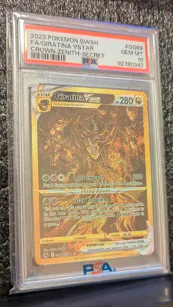 Pokemon Crown Zenith Gold VSTAR Set GG67 GG68 GG69 GG70 PSA 10 - Image 3