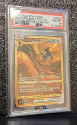 Pokemon Crown Zenith Gold VSTAR Set GG67 GG68 GG69 GG70 PSA 10 - Image 4