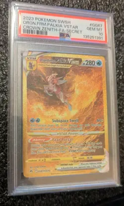 Pokemon Crown Zenith Gold VSTAR Set GG67 GG68 GG69 GG70 PSA 10 - Image 5
