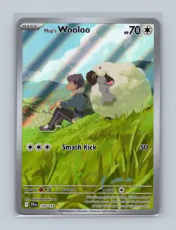 Hop's Wooloo 170/159 Illustration Rare Journey Together Pokemon Lightly Played - Image 1