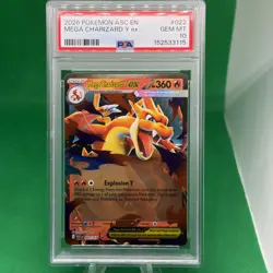 2026 POKEMON ASC EN-ASCENDED HEROES #022 MEGA CHARIZARD Y EX PSA 10 - Image 1