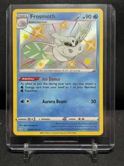 Frosmoth SV034/SV122 Shiny Vault Holo Pokemon 2021 Shining Fates - NM - Image 1