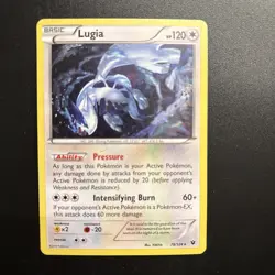 Pokemon TCG Lugia 78/124 XY Fates Collide Deck Exclusives CRACKED ICE - Image 1