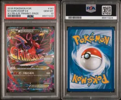 2016 POKEMON KOREAN XY PROMO #141 M GARCHOMP EX XY PR-K/R TRNMNT-PRIZE - Image 3