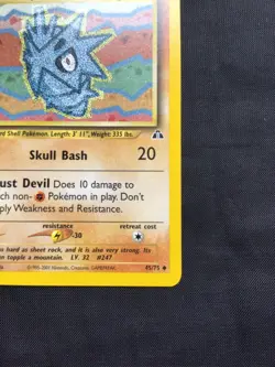 Pokemon Cards: 1st Edition Neo Discovery Uncommon: Pupitar 45/75 - Image 4