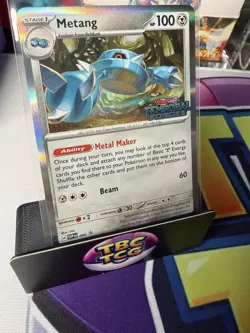 Metang - 090 (Prerelease) [Staff] - SV: Scarlet & Violet Promo Cards (SVP) - Image 2