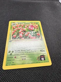 Pokemon Gym Challenge 41/132 Erika's Ivysaur 1st Edition Pokemon Card - Image 4