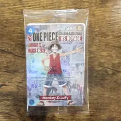 PSA 10 One Piece Card Monkey D. Luffy US College Basketball Voyage Promo - Image 1