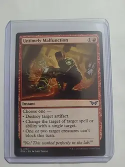 Untimely Malfunction Duskmourn: House of Horror Regular - Image 1